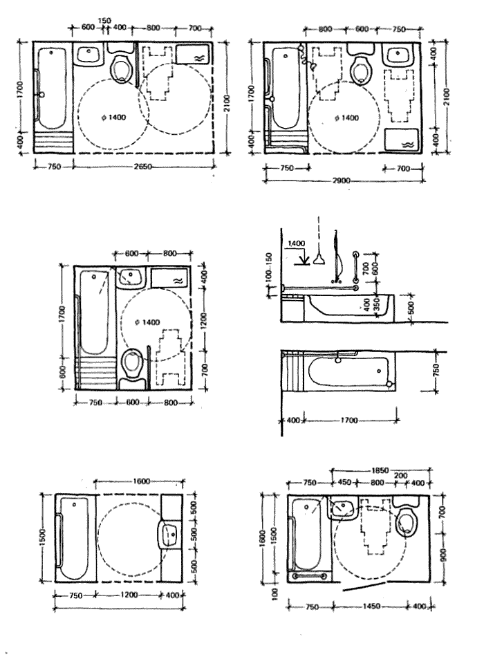 Размер туалета для маломобильных групп населения
